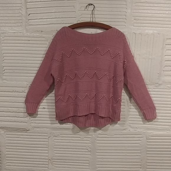 Madewell mauve pink sweater XS loose fit - Picture 6 of 7